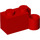 LEGO Red Hinge Brick 1 x 4 Base (3831)