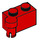 LEGO Red Hinge Brick 1 x 4 Top (3830 / 65122)