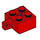 LEGO rouge Charnière Brique 2 x 2 Verrouillage avec 1 Finger Verticale avec trou d&#039;axe (30389 / 49714)