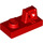 LEGO Red Hinge Plate 1 x 2 Locking with Single Finger On Top (30383 / 53922)