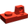 LEGO Rood Scharnier Plaat 1 x 2 Vergrendelings met Single Finger Aan Top (30383 / 53922)