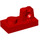 LEGO Rood Scharnier Plaat 1 x 2 Vergrendelings met Single Finger Aan Top (30383 / 53922)