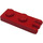 LEGO Rojo Bisagra Placa 1 x 2 con 3 Puntas y espigas sólidas