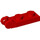 LEGO Red Hinge Plate 1 x 2 with Locking Fingers with Groove (44302)