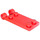 LEGO Red Hinge Plate 2 x 4 Legs (3149)