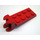 LEGO Punainen Sarana Levy 2 x 4 jossa Articulated Joint - Nainen (3640)