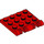 LEGO Rood Scharnier Plaat 4 x 4 Vergrendelings (44570 / 50337)