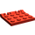 LEGO Red Hinge Plate 4 x 4 Locking (44570 / 50337)