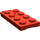 LEGO rot Scharnier Platte oben