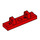 LEGO rouge Charnière Tuile 1 x 4 Verrouillage avec 2 Single Stubs sur Haut (44822 / 95120)