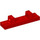 LEGO Rood Scharnier Tegel 1 x 4 Vergrendelings met 2 Single Stubs Aan Top (44822 / 95120)