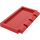 LEGO Red Hinge Tile 2 x 4 with Ribs (2873)