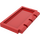 LEGO rouge Charnière Tuile 2 x 4 avec Ribs (2873)