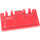 LEGO Red Hinge Train Gate 2 x 4 Locking Dual 2 Stubs with Rear Reinforcements (44569 / 52526)
