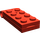 LEGO Rood Hinged Plaat 2 x 4 (3149)