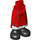 LEGO Rood Heup met Medium Rok met Kerstman Claus Rok (59794)