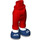 LEGO rot Hüfte mit Pants mit Blau Laced Shoes (101347)