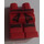 LEGO Red Hips and Legs with Black and Dark Red Belt and Sash and Knee Straps Pattern (3815)