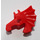 LEGO Red Horse Helmet Armor with Wings (6125) | Brick Owl - LEGO ...