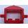 LEGO Rojo Caballo Saddle con Dos Clips (4491 / 18306)