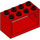 LEGO Red Hose Reel 2 x 4 x 2 Holder (4209)