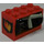 LEGO Red Hose Reel 2 x 4 x 2 Holder with Spool and String and Light Gray Hose Nozzle with Sticker