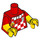 LEGO Red Hot Dog Man Minifig Torso (973 / 16360)