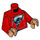 LEGO Red Hudson Harper Minifig Torso (973 / 76382)