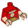 LEGO Red Hyperion Minifig Torso (973 / 16360)