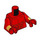 LEGO Red Jafar as the Genie Minifig Torso (973 / 76382)