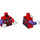 LEGO Red Jestro (70316) Minifig Torso (973 / 76382)