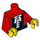 LEGO Red Judge Torso (973 / 88585)