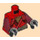 LEGO rouge Kai - Crystalized Torse (973)