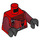 LEGO Red Kai - Dragon Master Minifig Torso (973 / 76382)