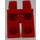 LEGO Red Kai DX Legs with Red Belt / Sash and Golden Dragon Tail (3815 / 95393)