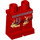 LEGO Rood Kai DX Poten met Rood Riem / Sash en Golden Draak Staart (3815 / 95393)