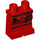 LEGO Rood Kai in Tournament Kleding zonder Sleeves Minifiguur Heupen en benen (3815 / 19314)