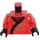 LEGO Rojo Kai Minifigura Torso (973 / 76382)