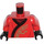 LEGO rouge Kai Minifig Torse (973 / 76382)