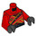 LEGO Rojo Kai Minifigura Torso (973 / 76382)