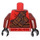 LEGO Rood Kai Torso met Riem (973 / 76382)