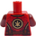 LEGO rot Kai Torso mit Ninjago Dekoration und rot Tunic (973)