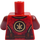 LEGO Rot Kai Torso mit Ninjago Deko und Rot Tunic (973 / 76382)