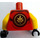 LEGO Červená Kai - Tournament z Elements Minifigurka Trup (973 / 76382)