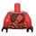 LEGO Rosso Kai con Scabbard Minifigure Busto (973 / 76382)