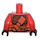 LEGO Red Kai with Scabbard Minifig Torso (973 / 76382)
