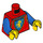 LEGO Red Knight Minifig Torso (973 / 76382)