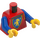 LEGO Red Knight Minifig Torso (973 / 76382)