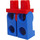 LEGO Rood Knight Minifigure Heupen en benen (3815 / 79262)