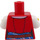 LEGO rot Lady Anchor Minifig Torso (973 / 76382)